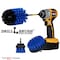 Drill Brush Power Scrubber By Useful Products 5 in W 7 in L Brush, Blue B-S-42J-5X-QC-DB - alternate 5